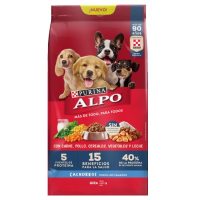 Comida Para Perro Alpo Cachorro Todos Los Tamaños